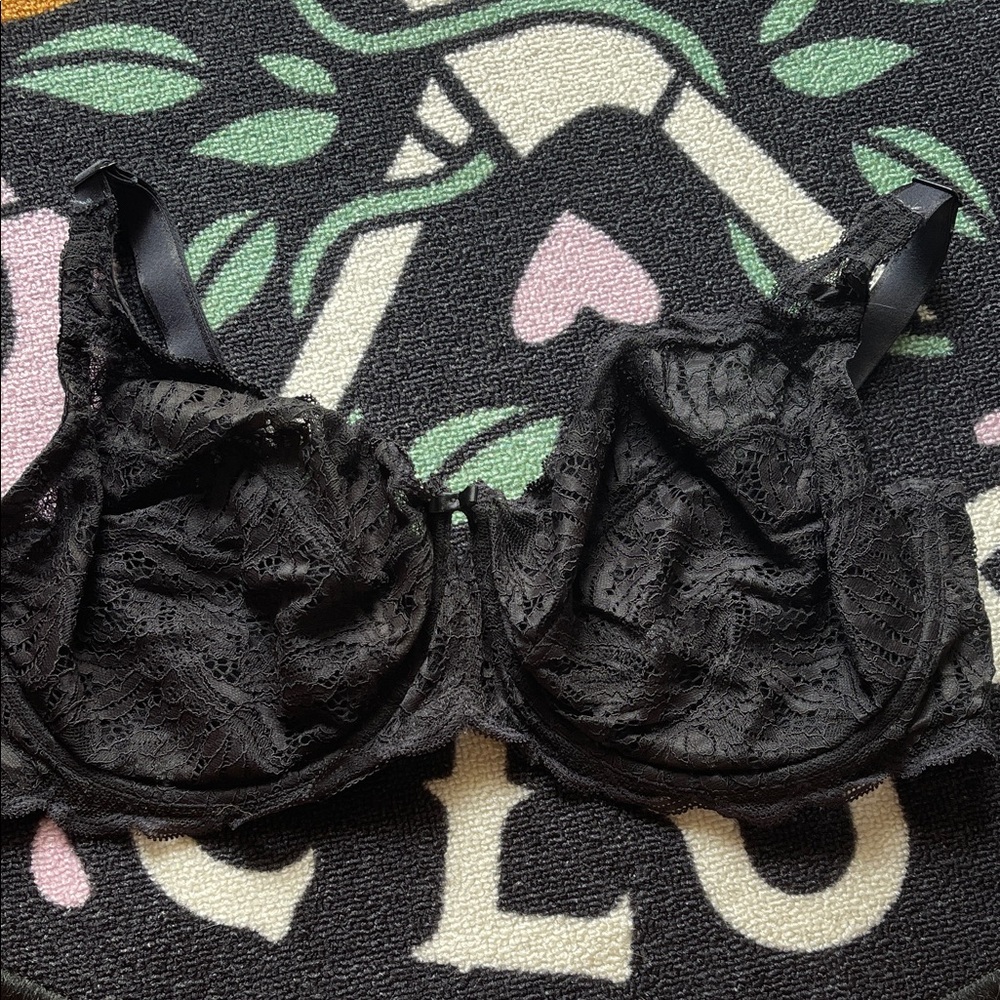 Paramour Black Lace Bra